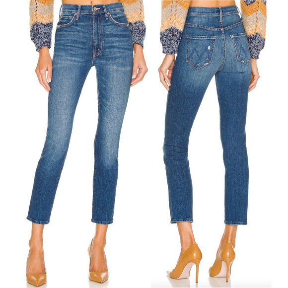 MOTHER The Swooner Rascal Ankle Jeans Size 24 NWT - Picture 1 of 9